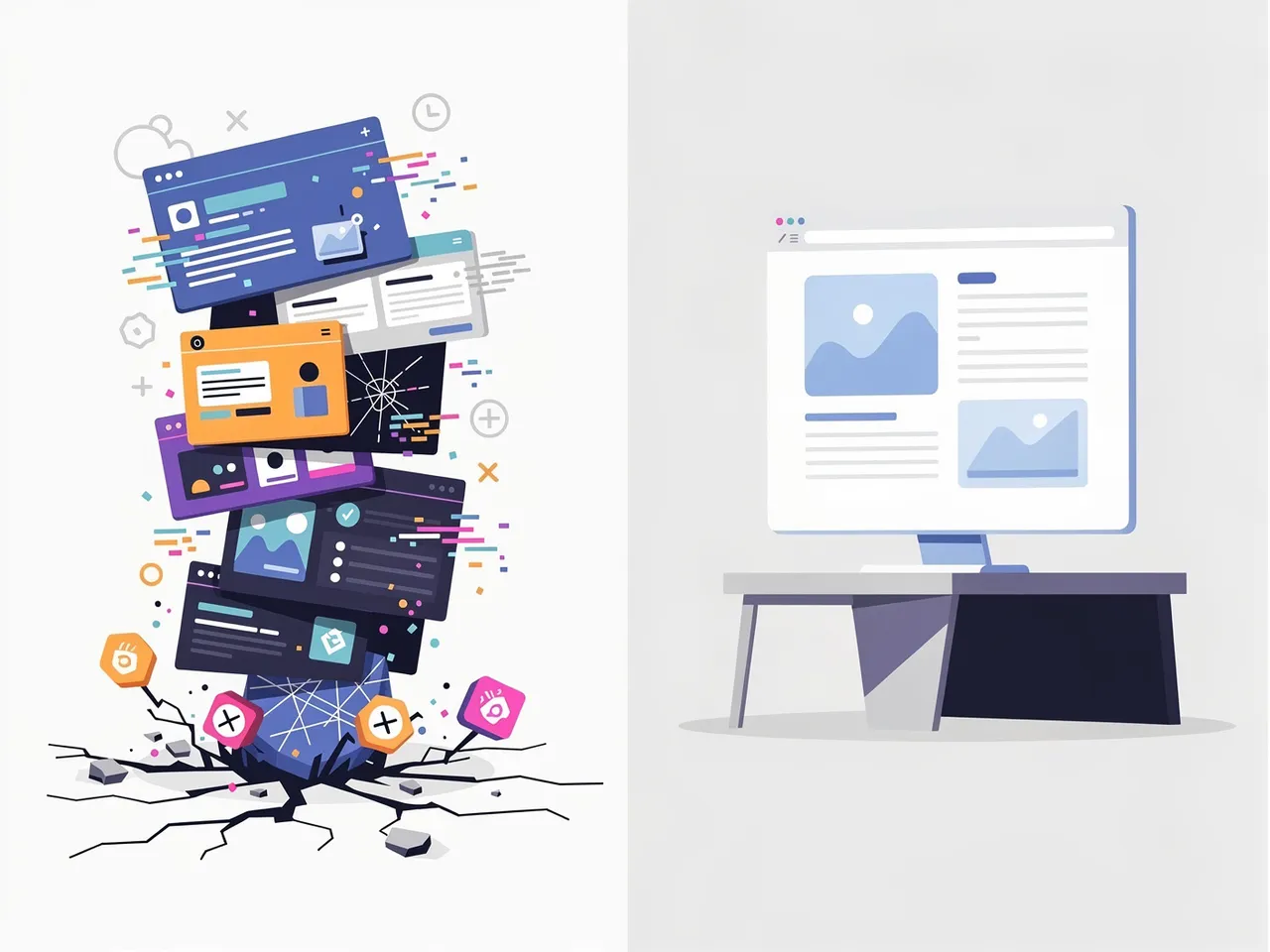 Friday at five and the broken layout: why we left WordPress behind